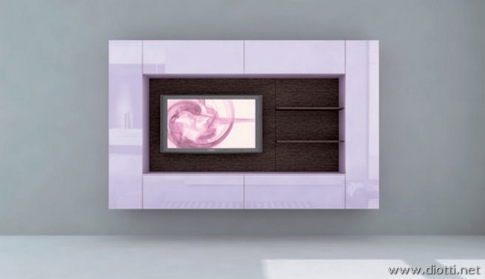 Day living room furniture PD06 dark oak lilac